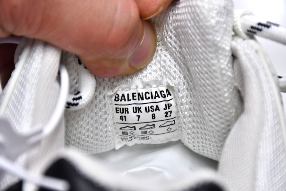 Pkstockx Adidas x Balenciaga Triple S Black/White - Image 15