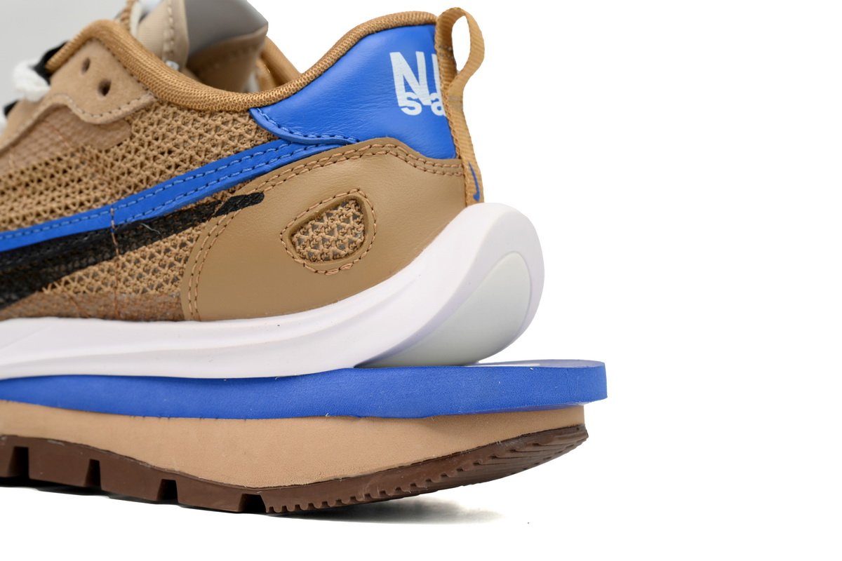 PKstockx Sacai x Nike VaporWaffle Sesame Brown Blue Black CV1363-201 - Image 8