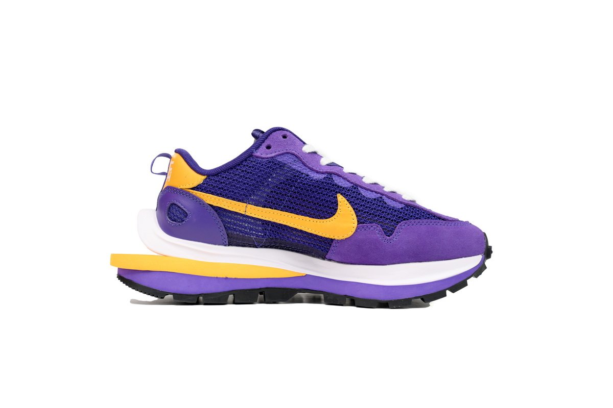 PKstockx Sacai x Nike VaporWaffle Sesame Purple, White, and Yellow DV1363-103 - Image 2