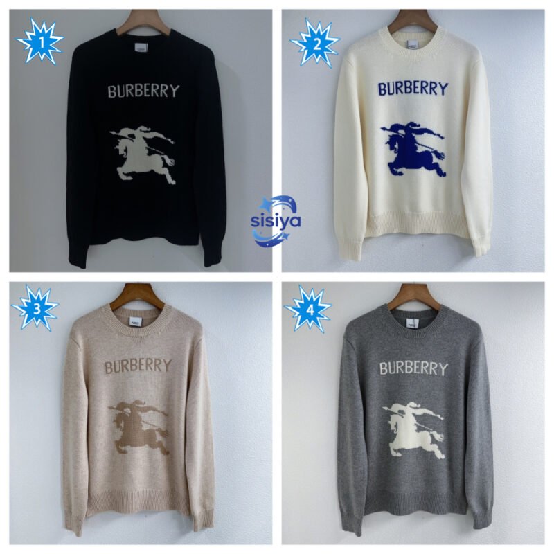 Burberry Classic Warhorse Wool Knit Sweater D80105