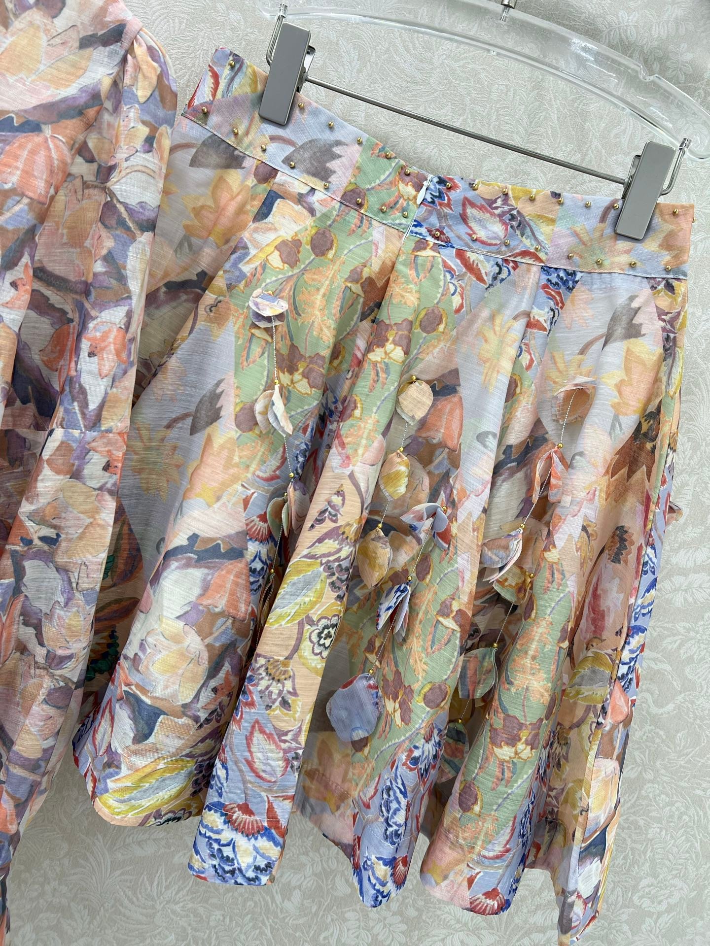 ZIMMERMANN Illustration crystal-embellished floral-print - Image 4