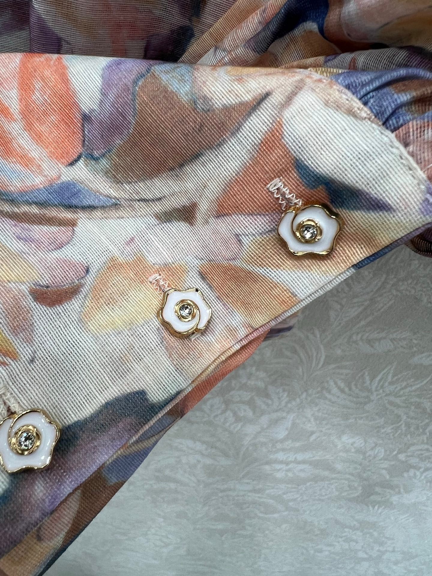 ZIMMERMANN Illustration crystal-embellished floral-print - Image 3