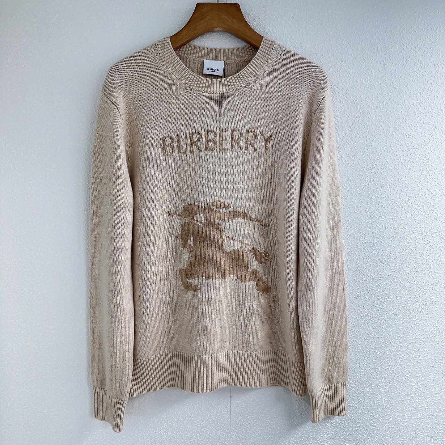 Burberry Classic Warhorse Wool Knit Sweater D80105 - Image 3