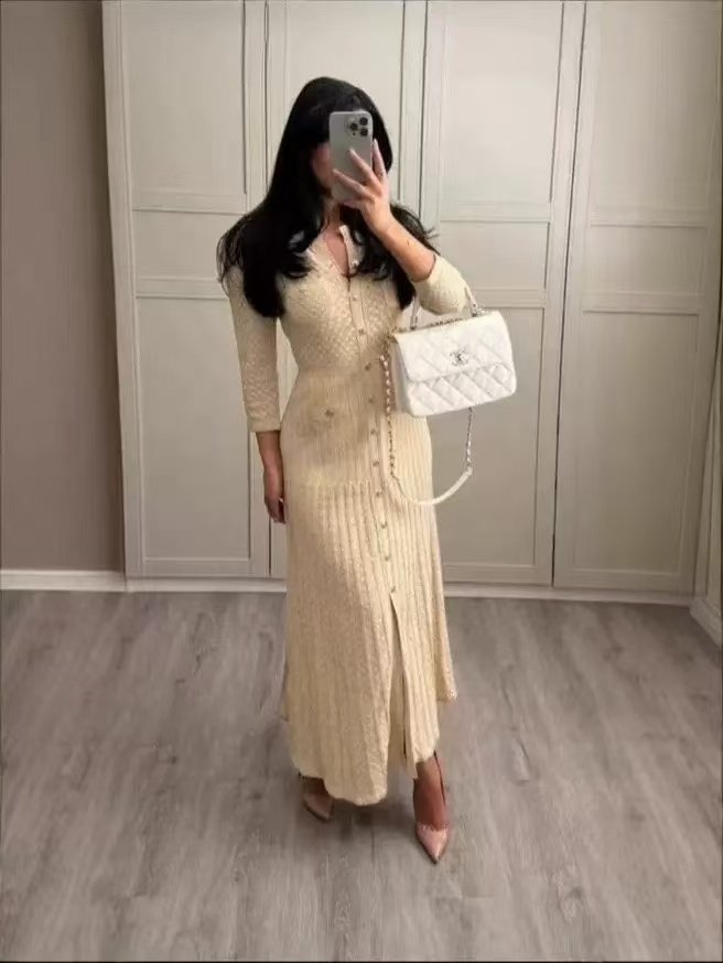 Rebecca Vallance Alice knitted midi dress D8021 - Image 8