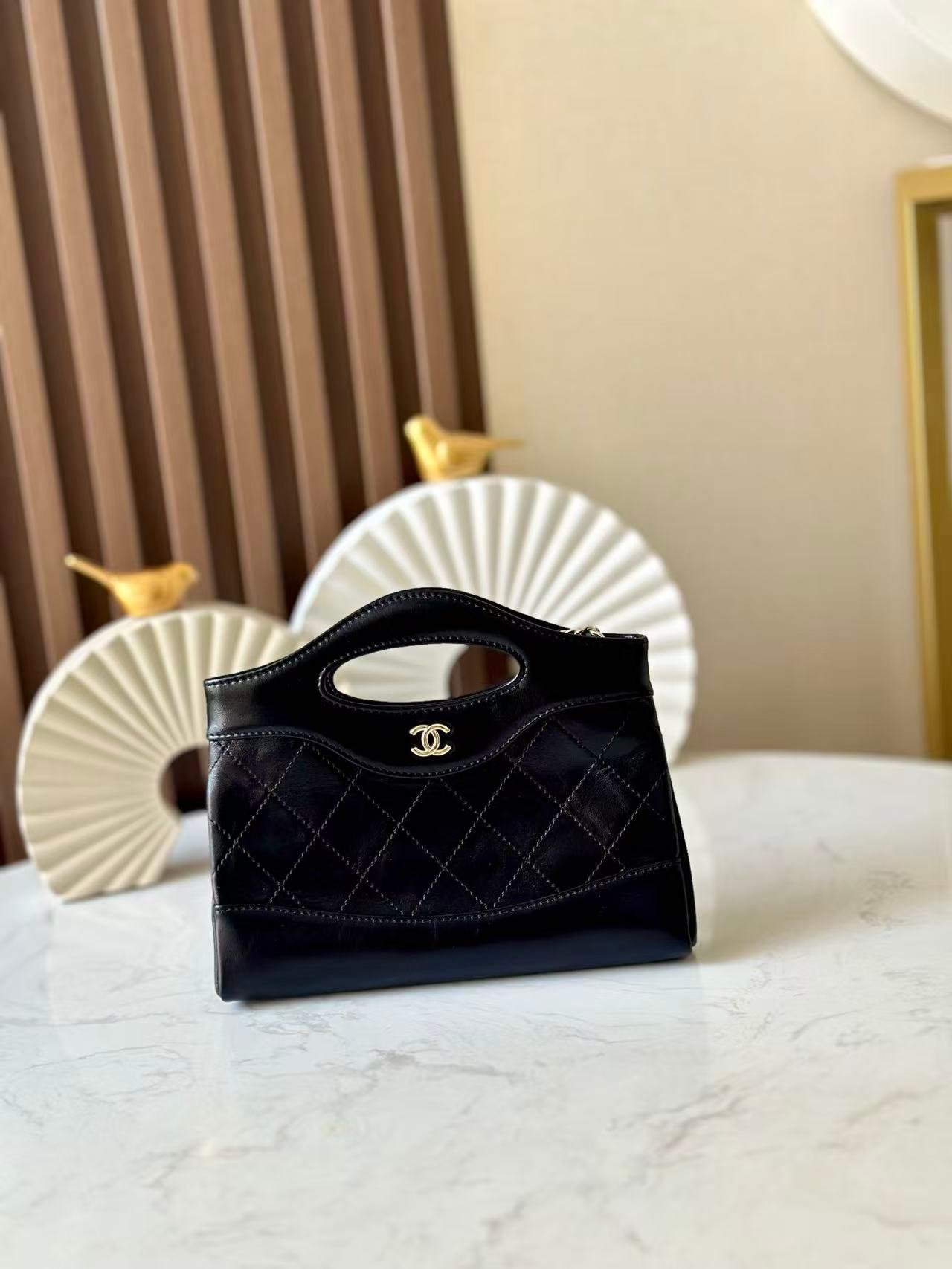Chanel Precious Buttons Quilted Flap Bag L91706
