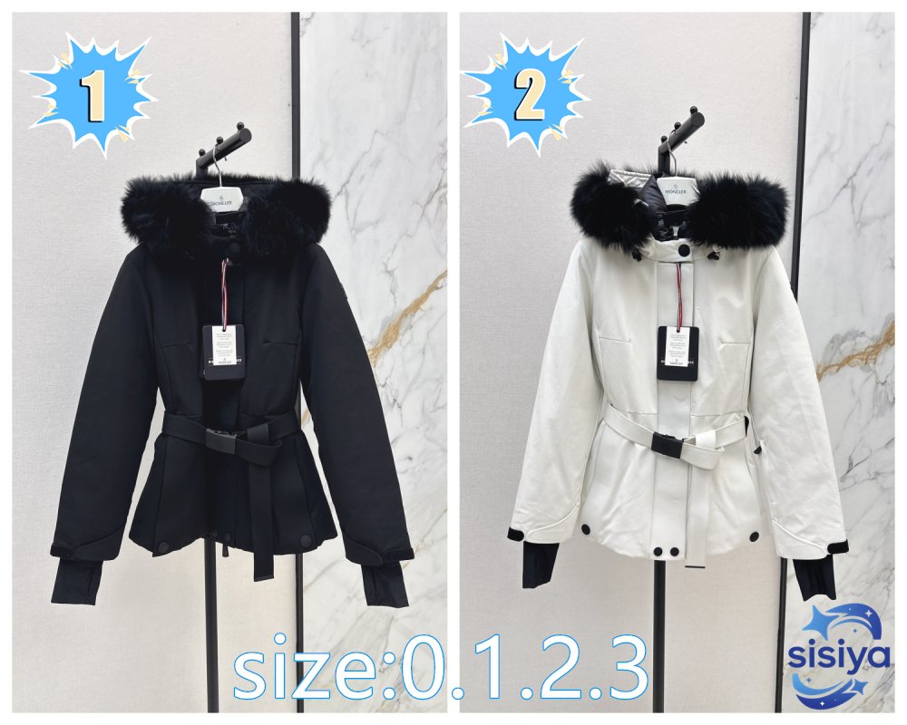 MONCLER fitted down jacket for skiing D91703