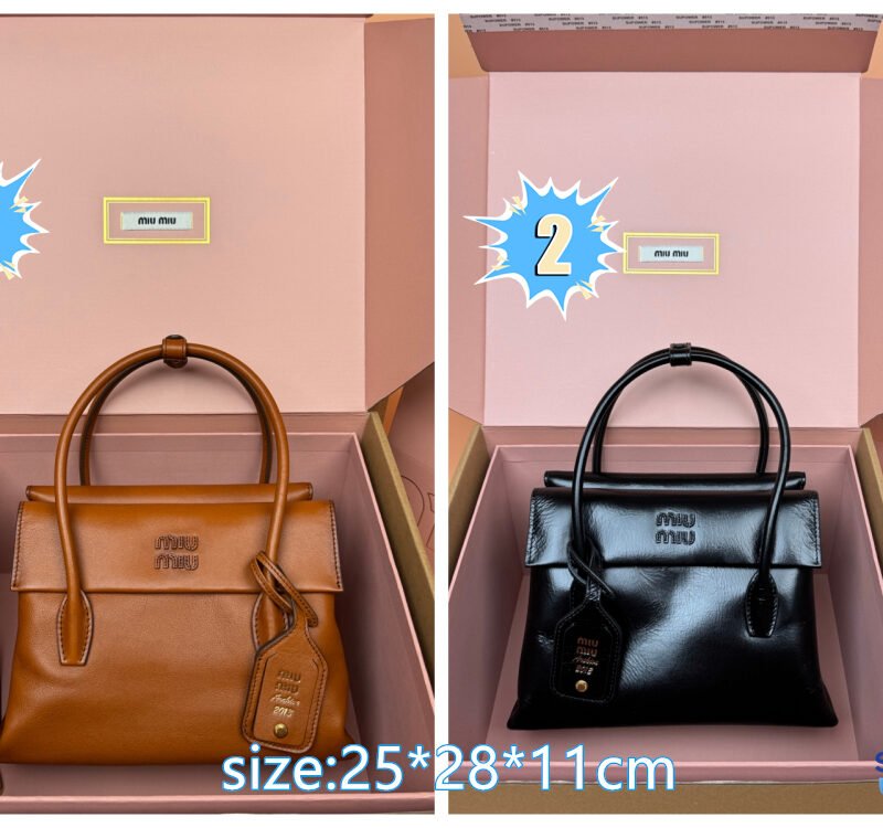 MIUMIU leather handbag / crossbody bag L91804