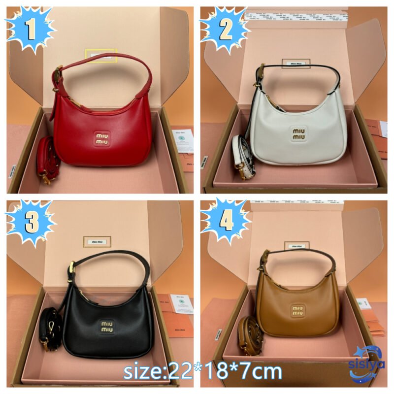 MIUMIU Leather Innovation Monthly Bag / Crossbody Bag L91802