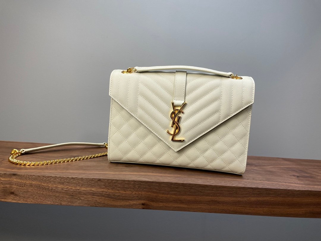 Saint Laurent COLLEGE mini in shiny leather L90304 - Image 5