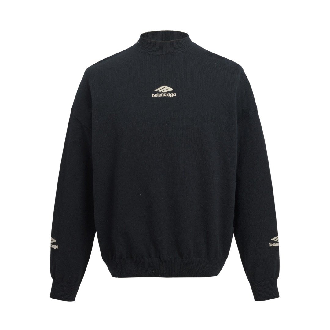 Balenciaga Ski Collection 3b Embroidered Sweater 90704 - Image 5