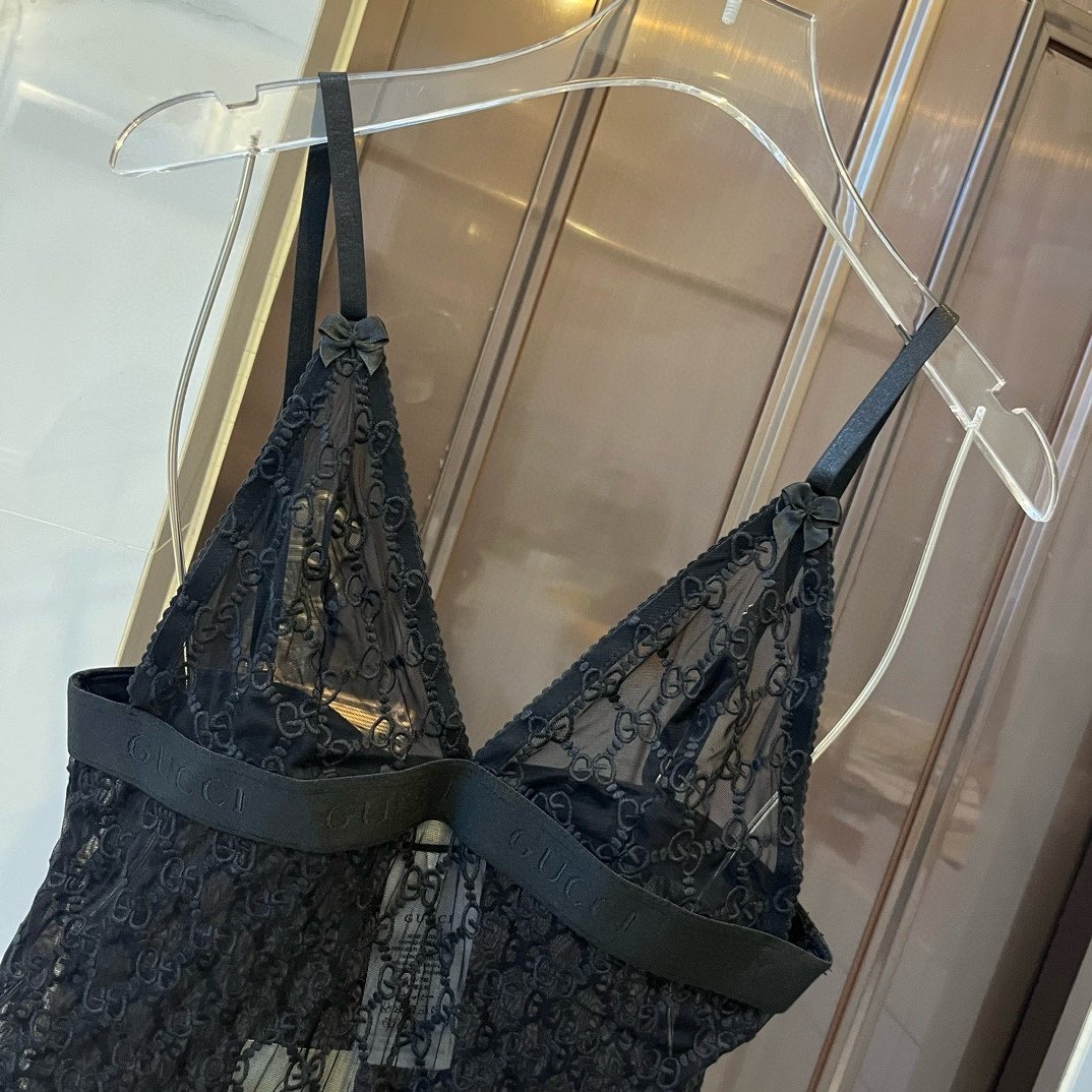 Gucci GG Tulle Lingerie D90703 - Image 4