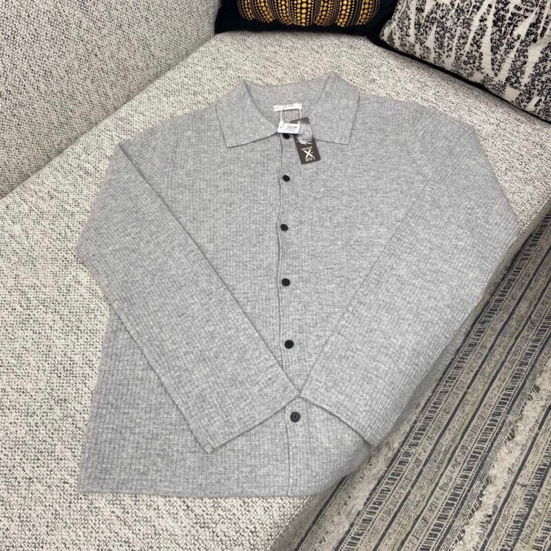 THE ROW Waffle Knit Wool and Cashmere Blend Sweater 90902