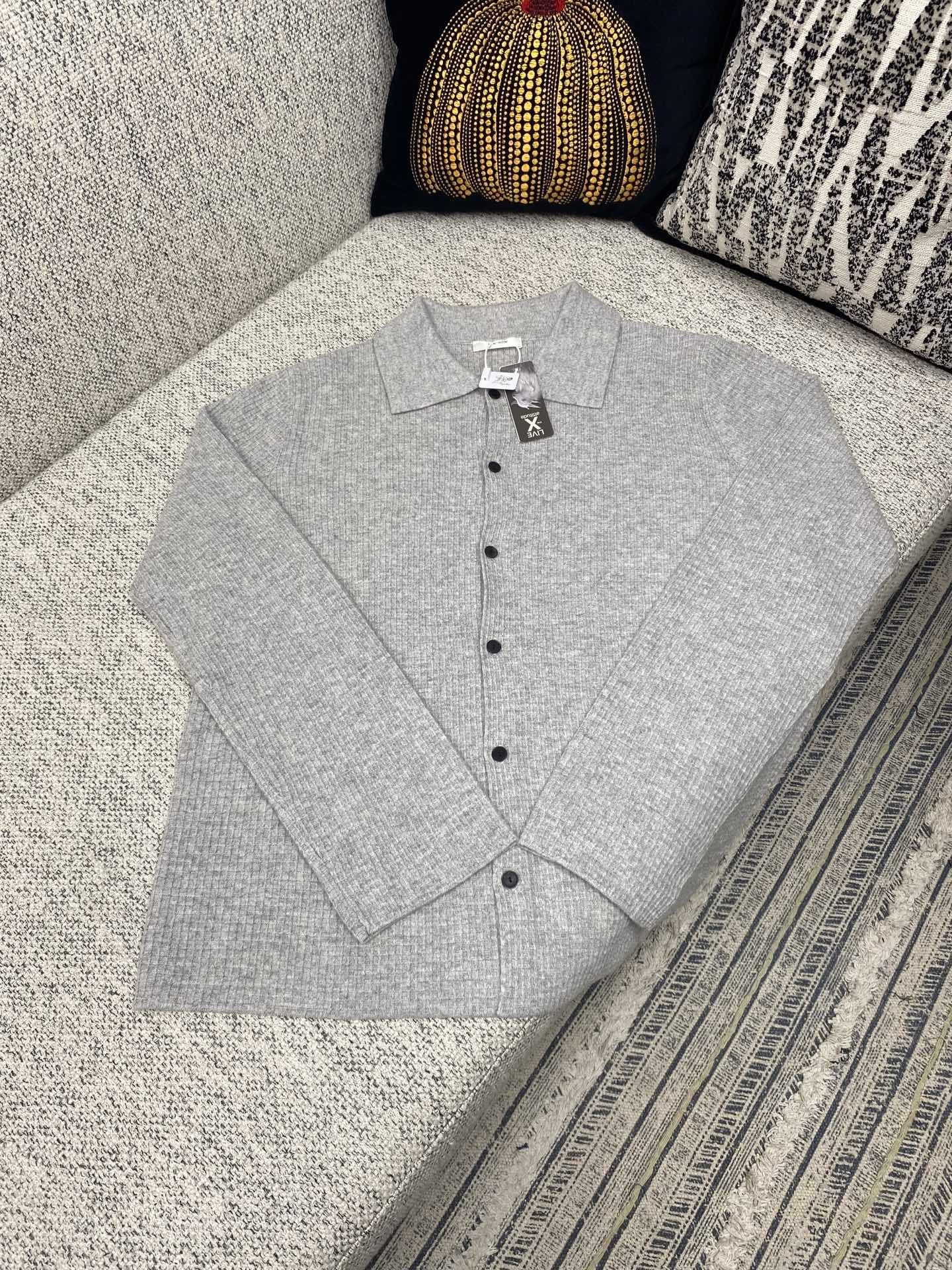 THE ROW Waffle Knit Wool and Cashmere Blend Sweater 90902