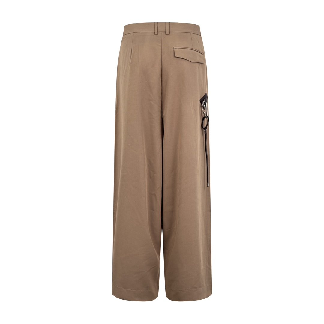 Loewe Button-Down Wide Leg Pants 91001 - Image 3