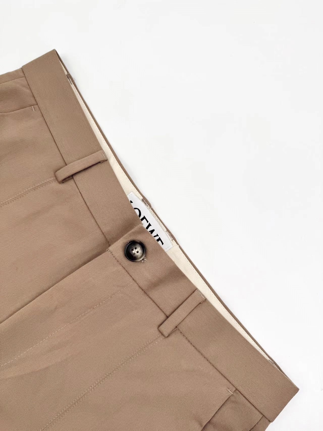 Loewe Button-Down Wide Leg Pants 91001 - Image 4