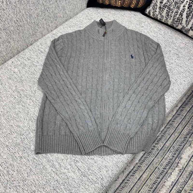 POLO twisted-knit cardigan 91003