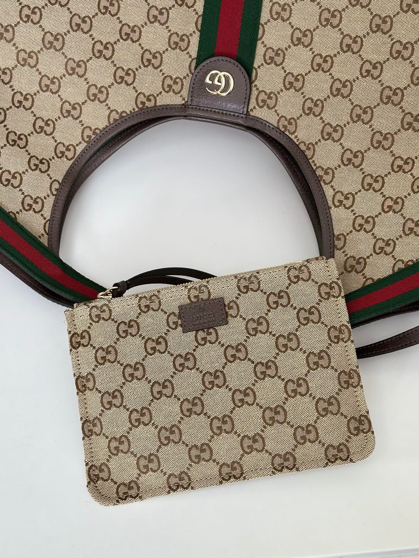 Gucci Print Bogg Bag L90704 - Image 7
