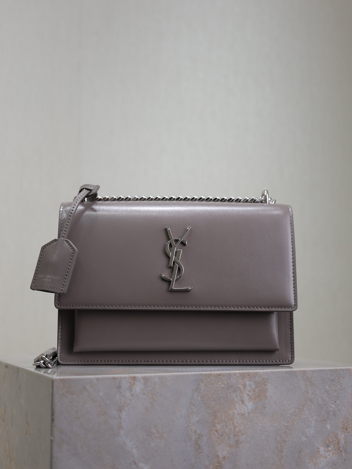 YSL Toothpick pattern gold-plated shoulder bag L90906 - Image 3