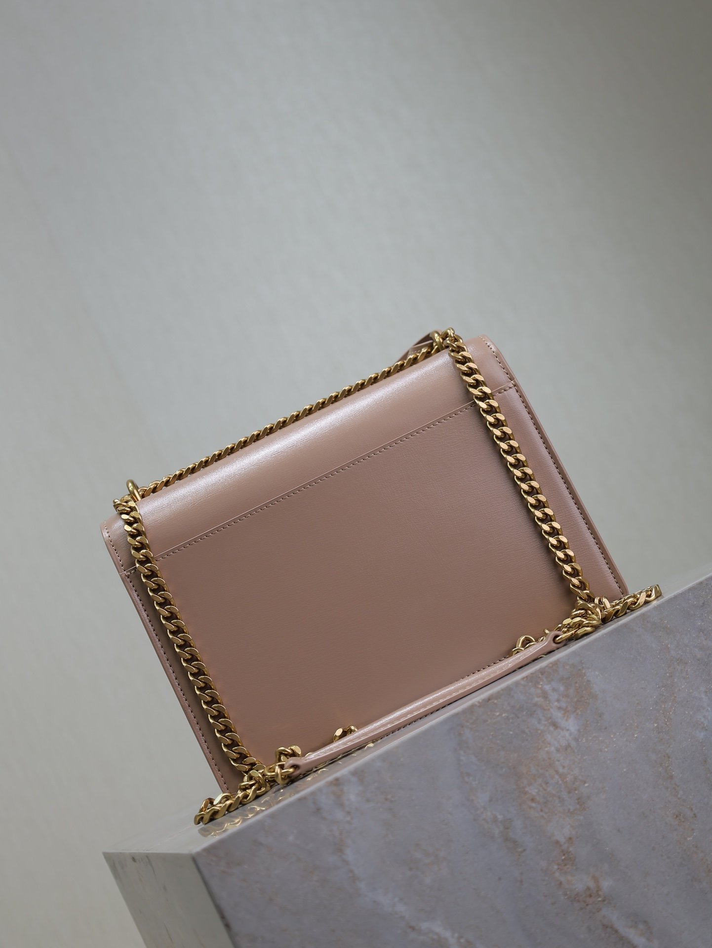 YSL Toothpick pattern gold-plated shoulder bag L90906 - Image 9