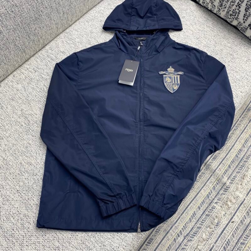 Fendi Blouson Technical fabric Blue 92103