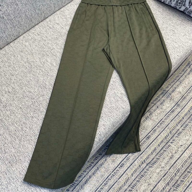 GUCCI Knitted Plaid Pants 92305