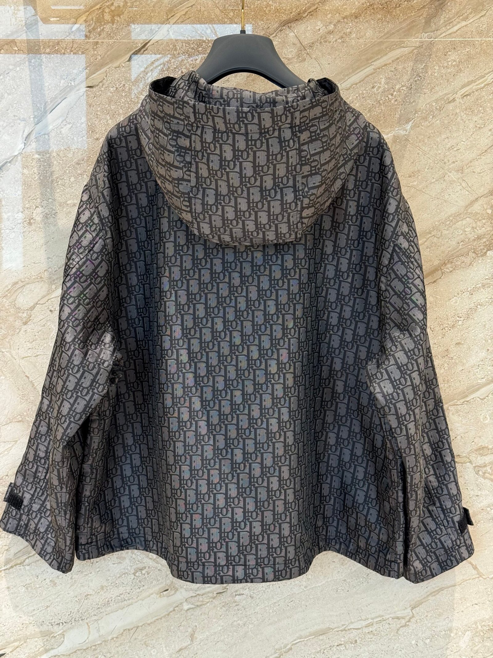 Dior jacquard floral coat D92502 - Image 5