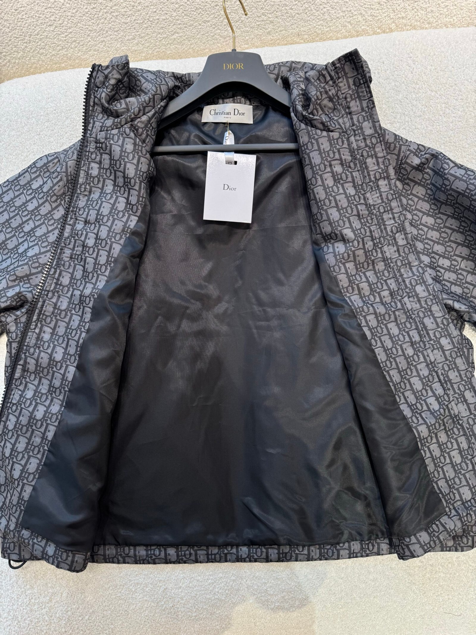 Dior jacquard floral coat D92502 - Image 4