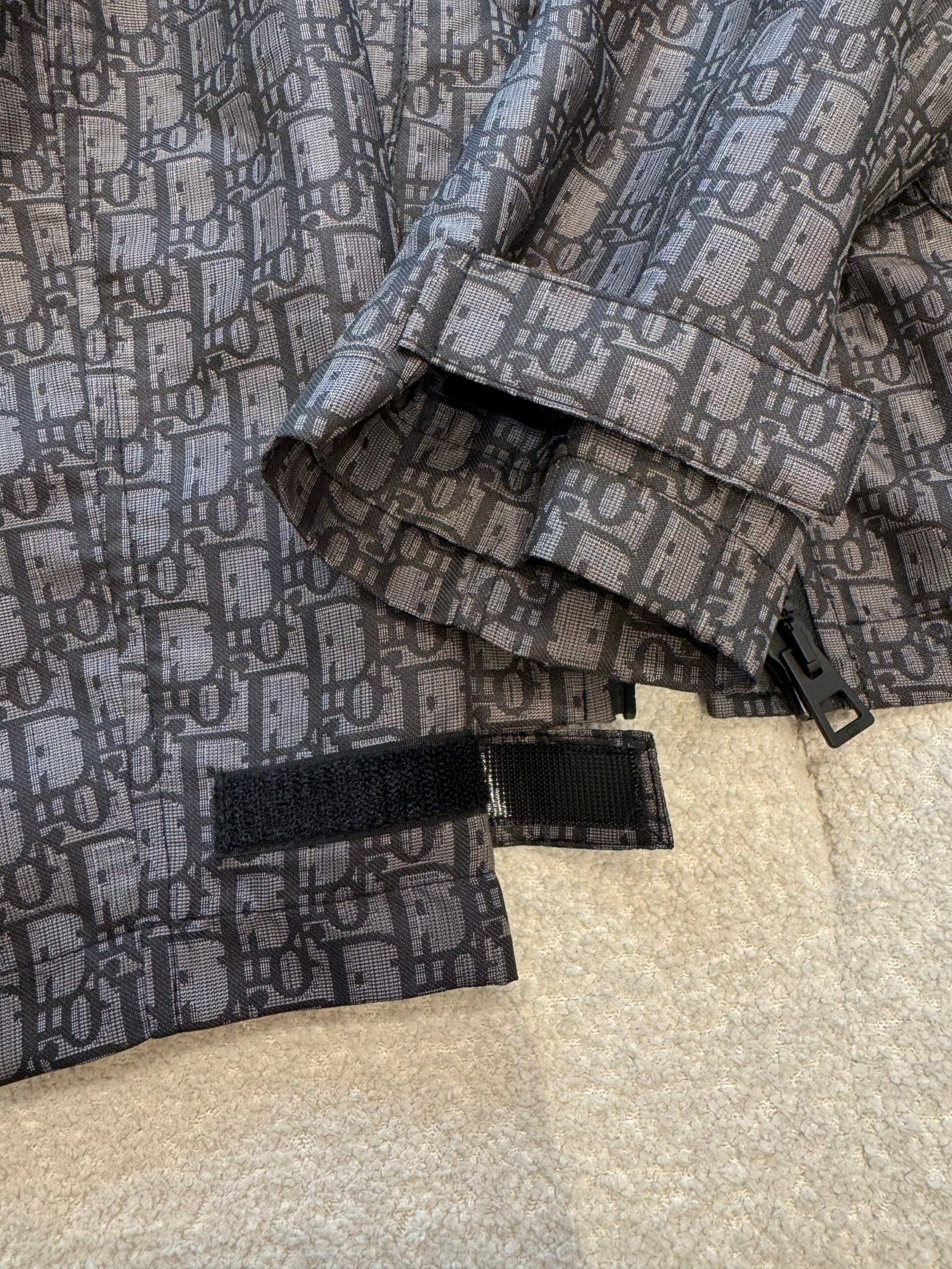 Dior jacquard floral coat D92502 - Image 7