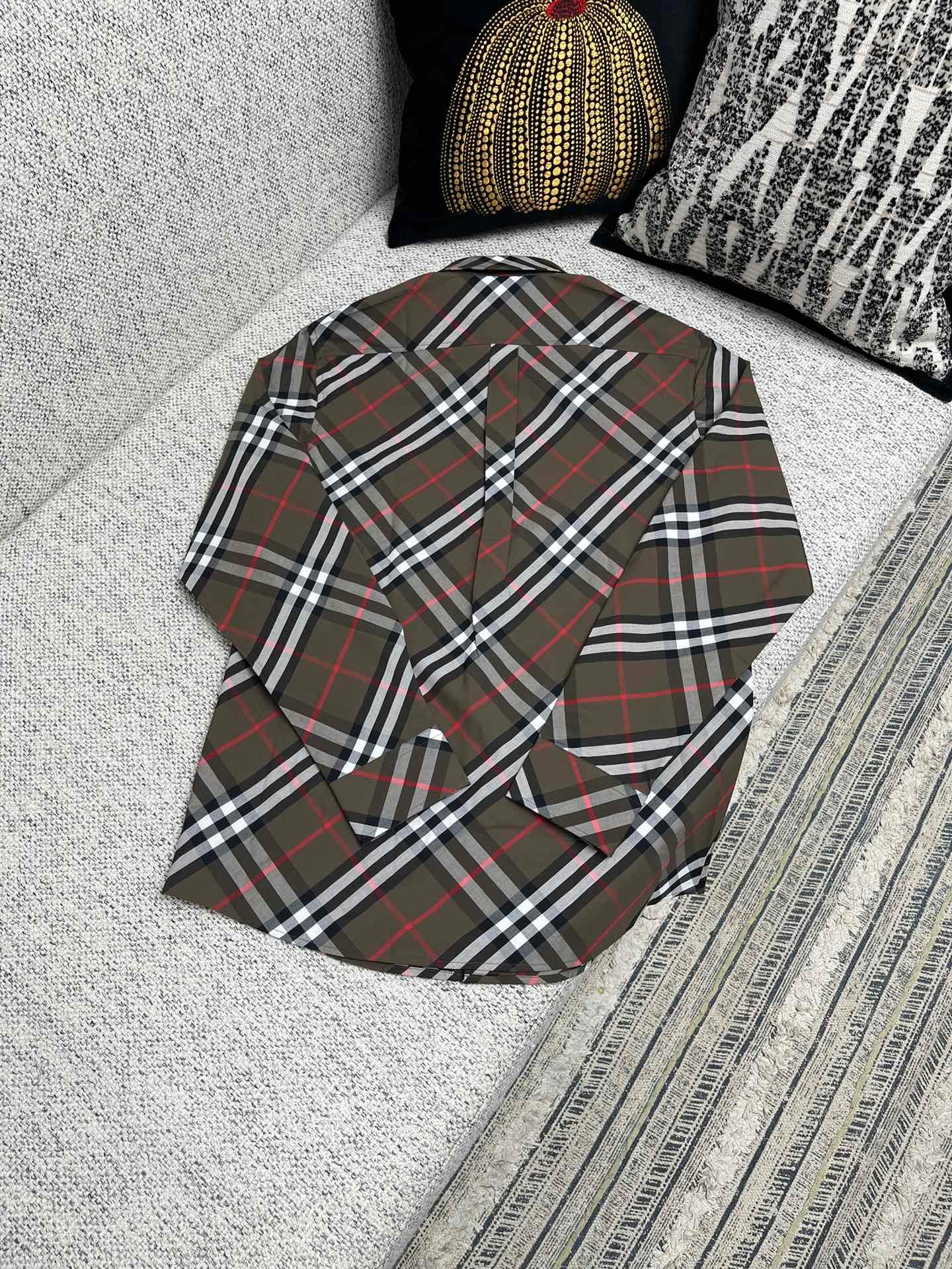 Burberry check-pattern Shirt 92804 - Image 3