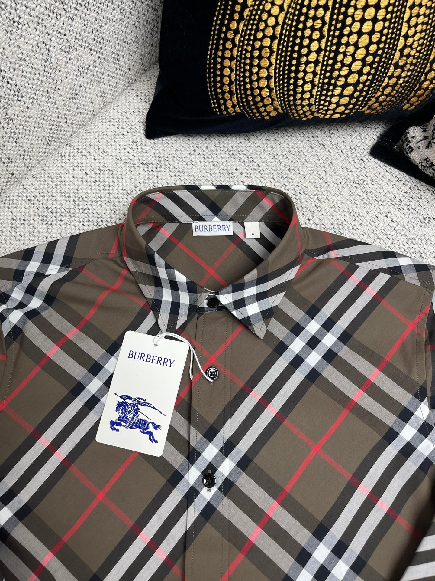 Burberry check-pattern Shirt 92804 - Image 4