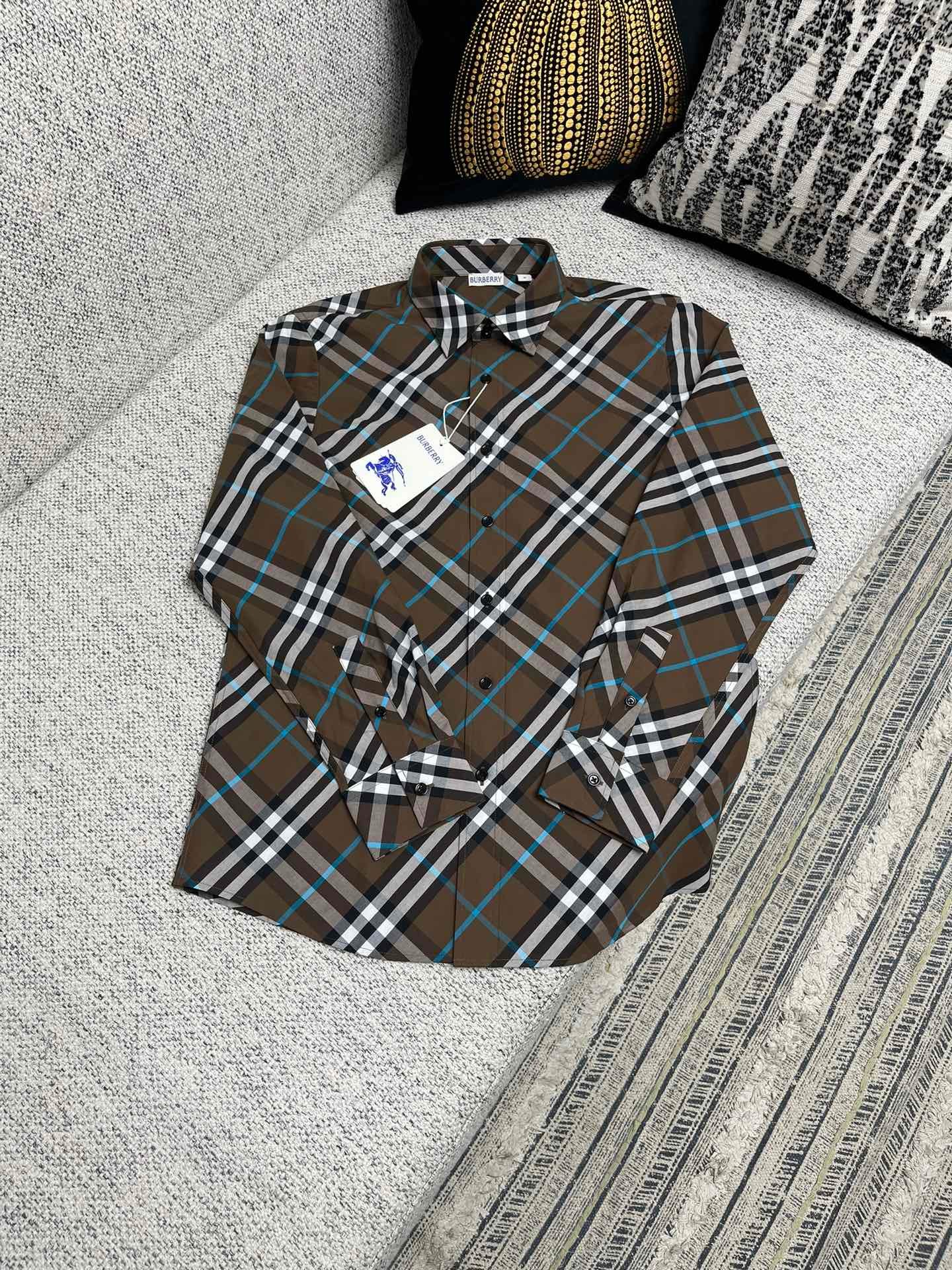 Burberry check-pattern Shirt 92804 - Image 5