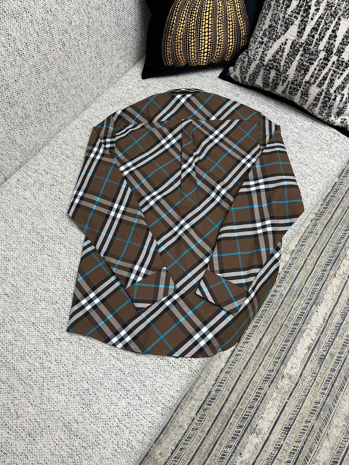 Burberry check-pattern Shirt 92804 - Image 6