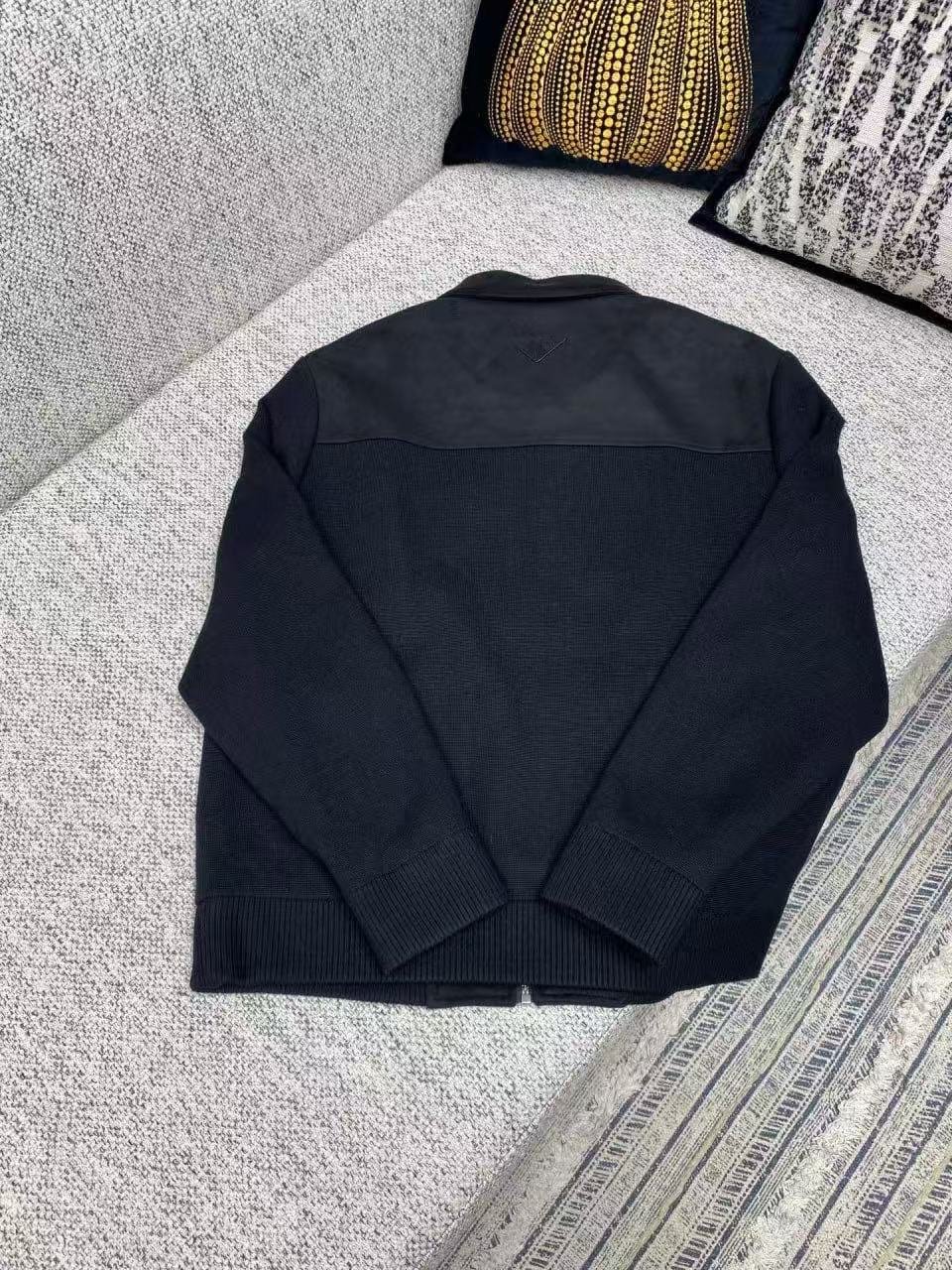 Prada leather jacket buckskin 81807 - Image 3