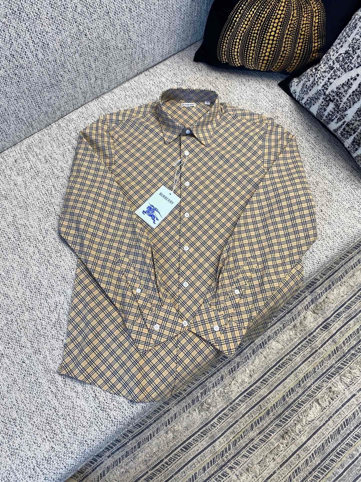 Burberry long-sleeved shirt 100405 - Image 2
