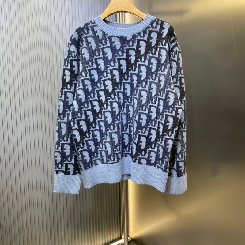 Dior vintage patterned wool sweater 102102