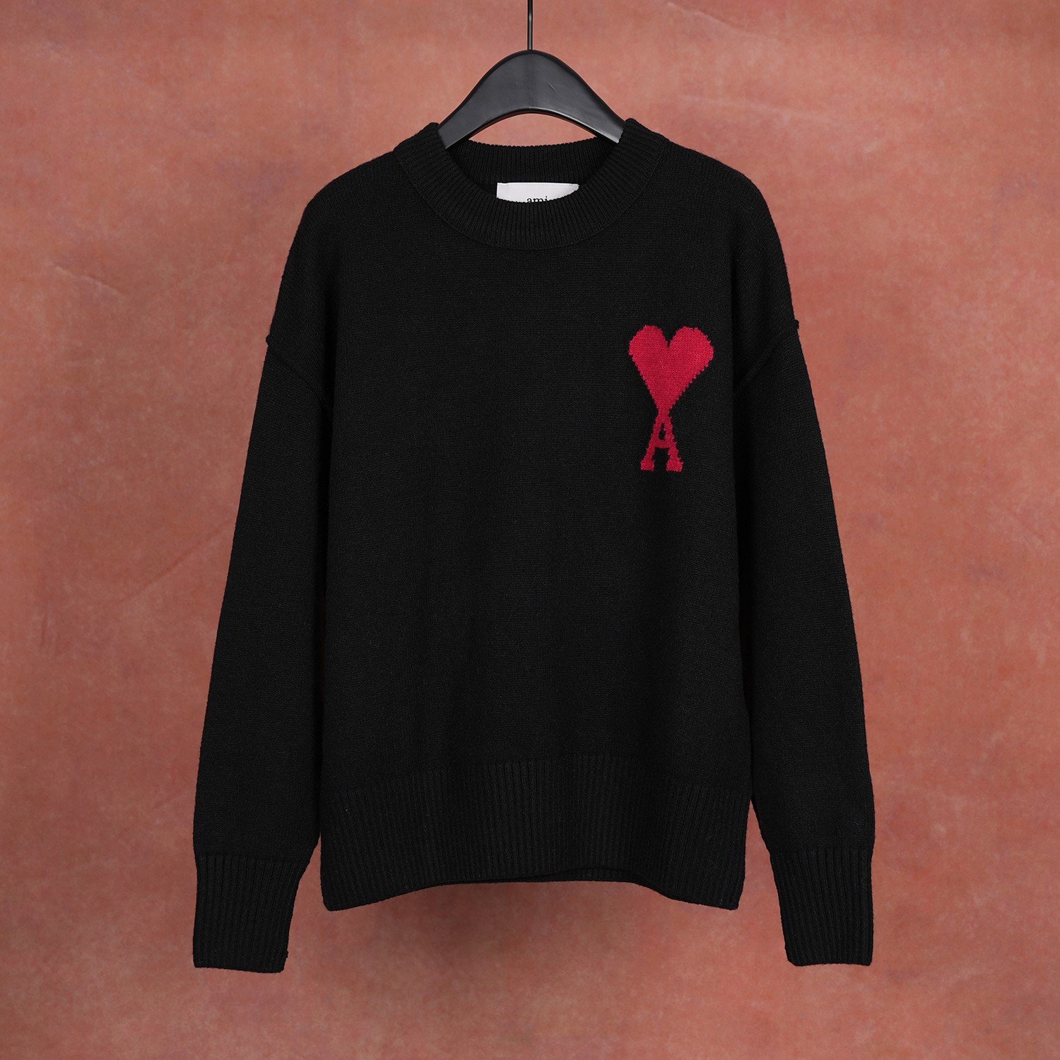 Ami round-neck pullover sweater D102904 - Image 2