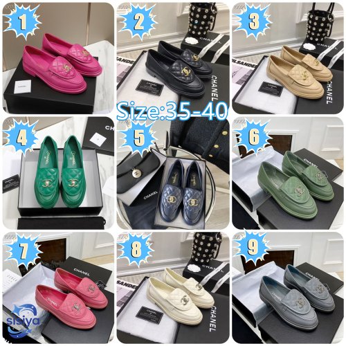 CHANEL bag buckle loafers L103105