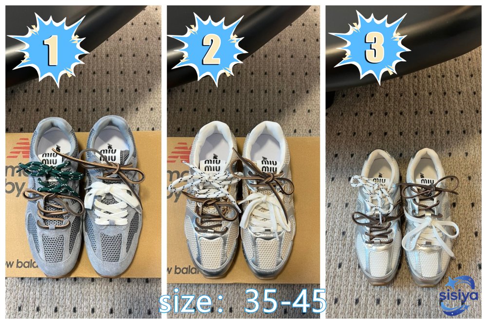 Miumiu x New Balance sports shoes L100203