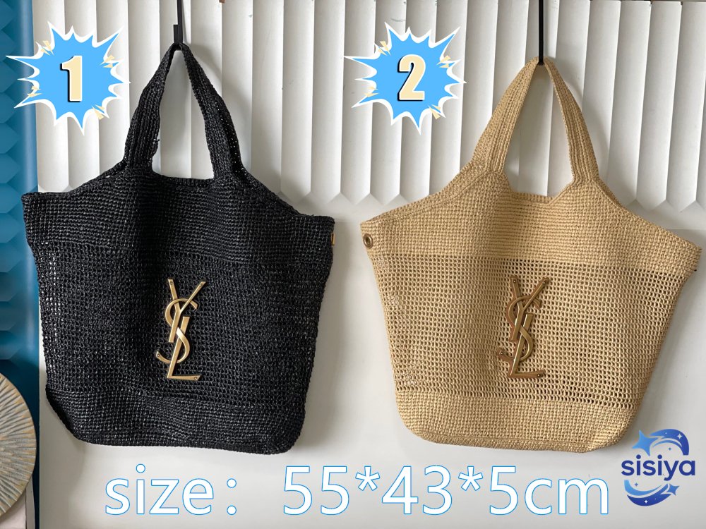 YSL Raffia Straw Bag L101601