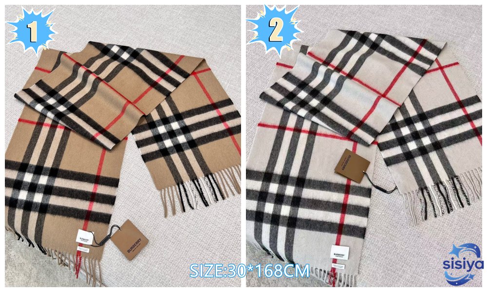 Burberry Vintage Check Cashmere Scarf L101003