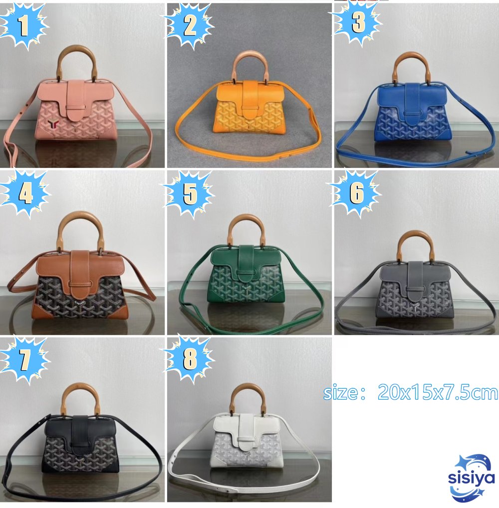 GOYARD Goyardine Mini Saigon L100703