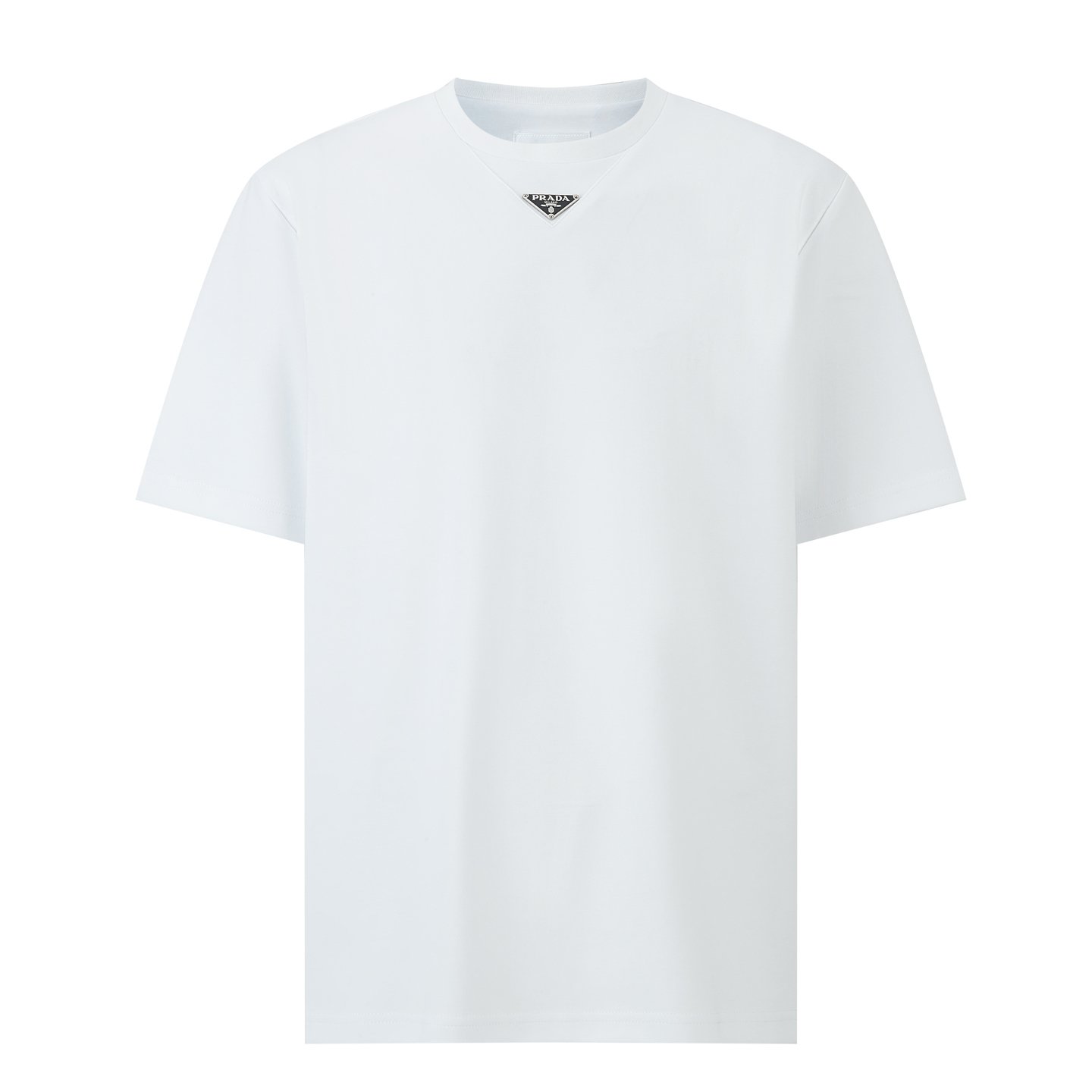 Prada White Terry T-shirt 101101 - Image 2