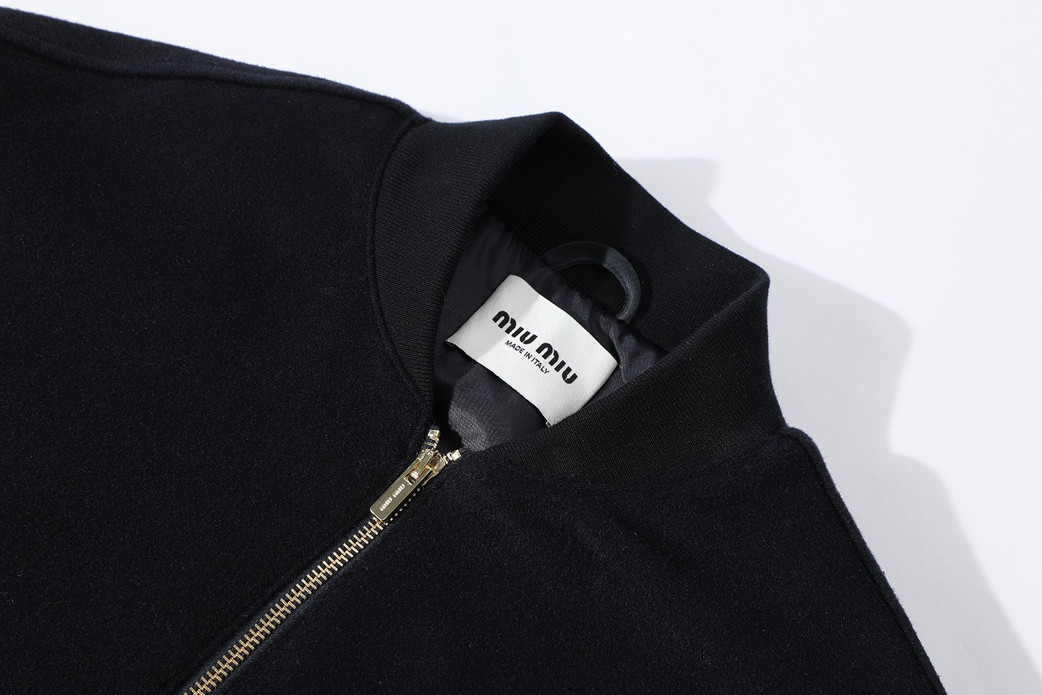 MIU MIU zip-up long-sleeved jacket coat 101404 - Image 5