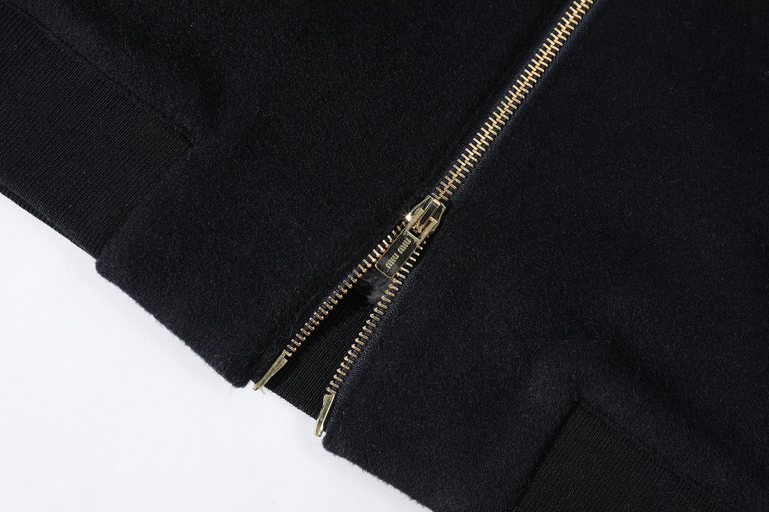 MIU MIU zip-up long-sleeved jacket coat 101404 - Image 6