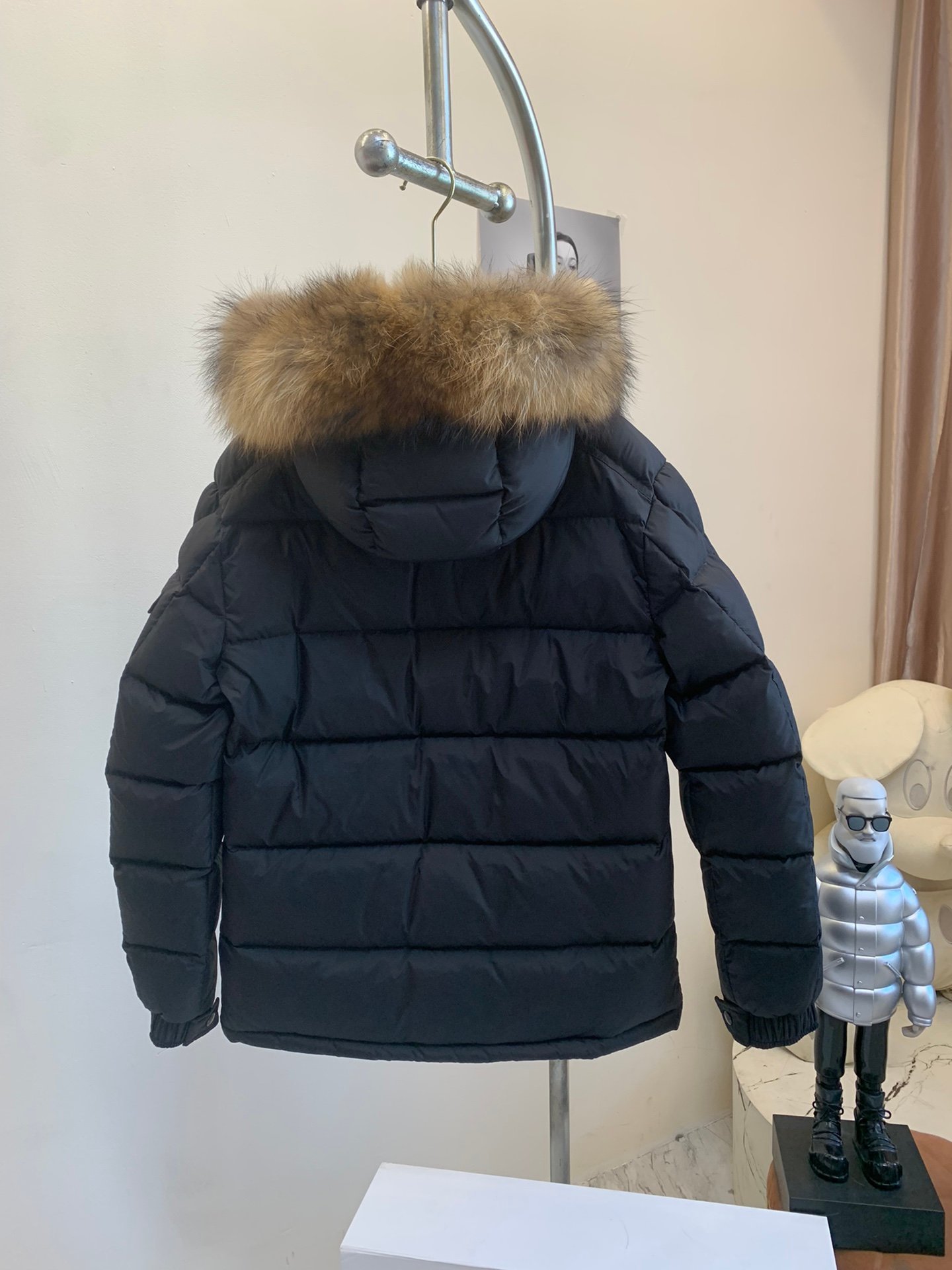 Moncler fur-lined down jacket coat D102203 - Image 4