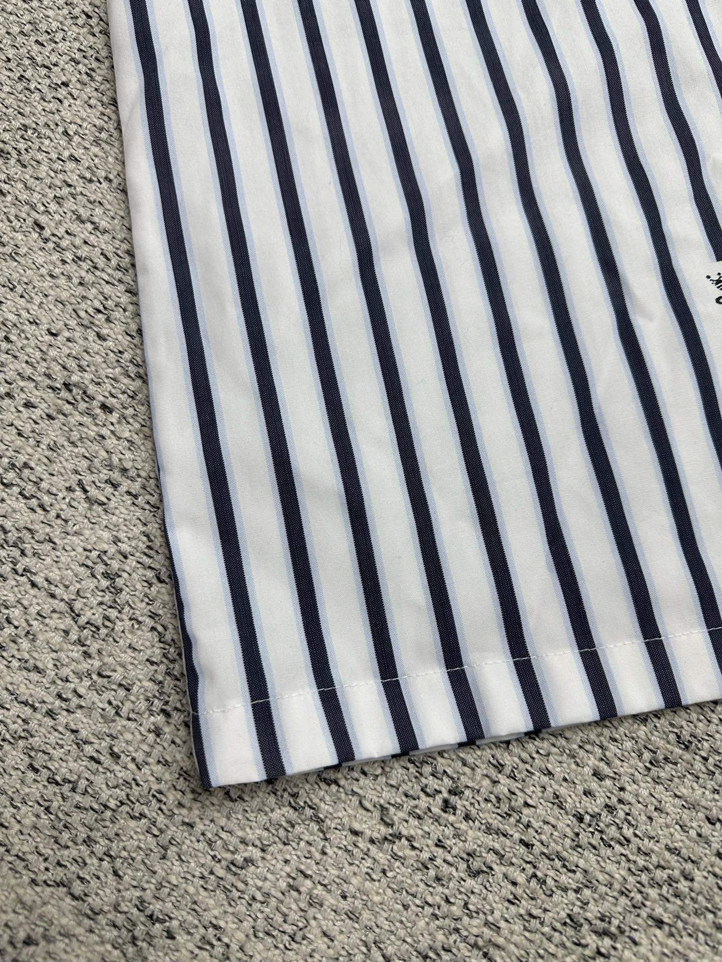 LV Long-sleeved Zippered Shirt 102401 - Image 6