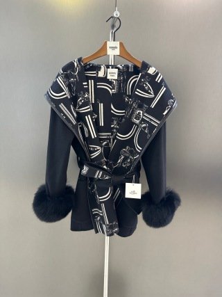 Hermes wool coat D110303 - Image 2