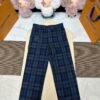 Louis Vuitton Monogram Tartan Denim Pants - Men 110604