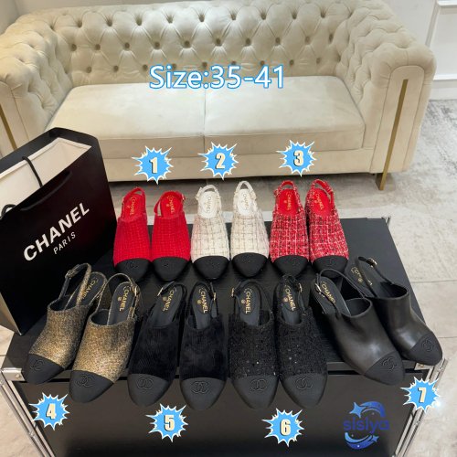 Chanel Lace-up High Heels L111502