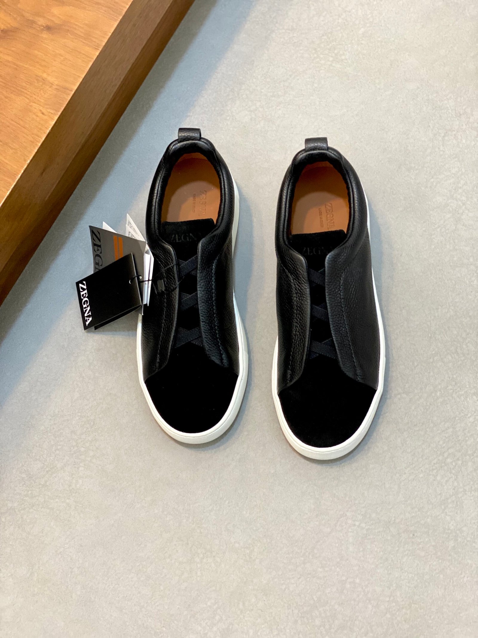 Zegna Triple Stitch Secondskin Sneakers 111701 - Image 5